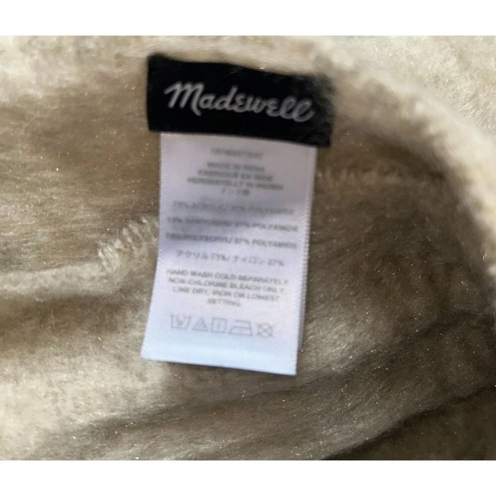 Women's Madewell Brushed Pastel Plaid Scarf 78 1/2